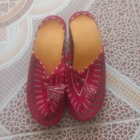 دمپایی دست باف ابریشمی سایز 40