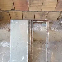 سنگ پله باچهارچوب آهنی