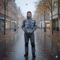 هودی طرحدار|لباس|وحیدیه, |دیوار