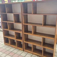 کتابخانه شلف پدر|کتابخانه، شلف، قفسه‌های دیواری|رشت, رودبارتان|دیوار