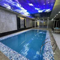 اجاره ویلا روزانه استخر سرپوشیده آبگرم کد ۱۴۴