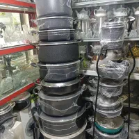 فروش ویژه قابلمه و تابه تک سایز و سرویس