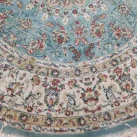 فرش گرد ۱/۵در ۱/۵ با نخ باکیفیت آکریلیک