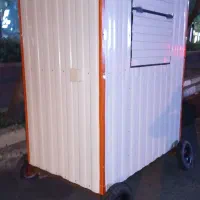 کانکس آماده ی فودتراک یک در یک و نیم