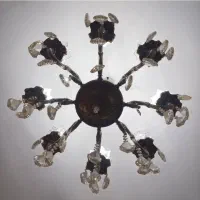 ست لوستر تمام برنجی قدیمی و سنگین|لوستر و چراغ آویز|کرج, کرج نو|دیوار