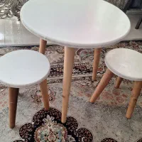 میز با دو عدد صندلی کودک|تخت و صندلی بچه|نجف‌آباد, دانشگاه آزاد نجف آباد|دیوار