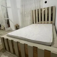 تخت خواب همراه تشک|تخت و سرویس خواب|تهران, افسریه جنوبی|دیوار