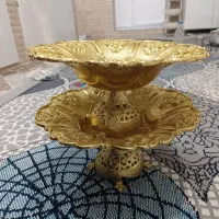 دو عدد جایی میوه خوری رنگ زرد بدون هیچ خط خشی|ظروف سرو و پذیرایی|جوانرود, |دیوار