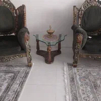 مبلمان سلطنتی 9 نفره سلطنتی قیمت استثنایی|مبلمان خانگی و میز عسلی|ری, دولت‌آباد|دیوار