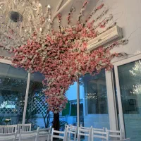 درختچه شکوفه سیب|گل مصنوعی|رشت, لاکانی|دیوار