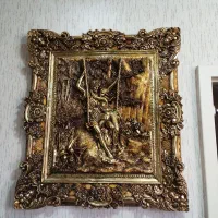 تابلو برجسته طلایی|تابلو، نقاشی، عکس|تبریز, |دیوار