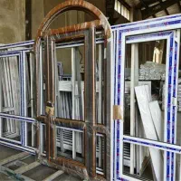 ساخت انواع درب و پنجره دوجداره آلومینیوم و upvc