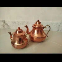 ست قوری وکتدی مسی وقندان