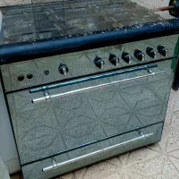 گاز مبله آلتون ۵ شعله فردار و۳جوجه گردان در حد نو