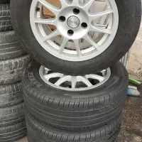 رینگ 15 لاستیک نو