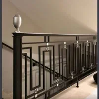 اجرای انواع نرده های استیل و حفاظ|عمده‌فروشی|قم, سید معصوم|دیوار