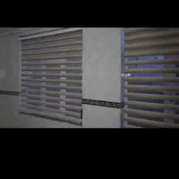 فروش دو عدد پرده زبرا