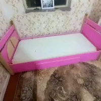 تختخواب یک نفره شیک و سالم باکشو
