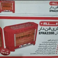 بخاری برقی فن دار 5شعله|بخاری، هیتر، شومینه|بم, |دیوار