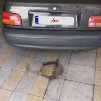 پراید۸۱ سلامت مشکی روغنی