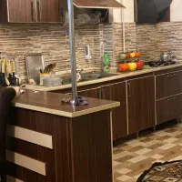 کابینت با هود و گاز ۴ شعله