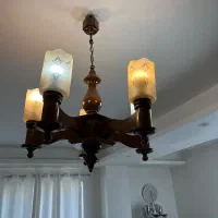 یک‌جفت‌لوستر چوبی قیمت مناسب