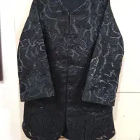 کت ژاکارد گل رز