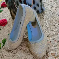 کیف و کفش مجلسی عروس وارداتی چرم کلاه عروسکی حراجی