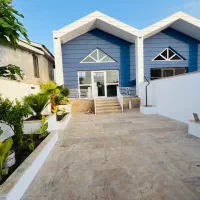 ویلا-طرح-دوبلکس-مدرن-آبی-متفاوت-با-بیلیارد