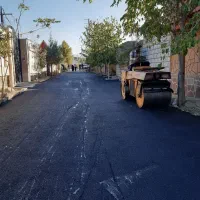 اسفالت محوطه،خیابان ایزوگام شرق لکه گیری