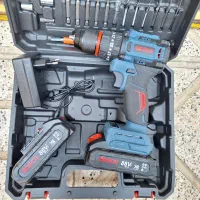 دلر دریل BOSCH چکشی گیربکسی 88ولت فلزی المانی|ماشین‌آلات صنعتی|مشهد, شهید معقول|دیوار