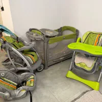 تخت پارک صندلی غذا کریر کالسکه گراکو امریکایی