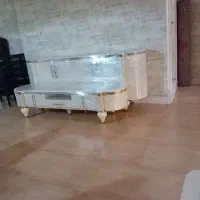 ایینه کنسول با ایینه ومیز تی وی وعسلی