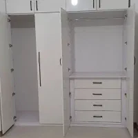 تولید وتعمییر انواع کابینت کمد دیواری|جاکفشی، کمد، دراور|ساوه, |دیوار