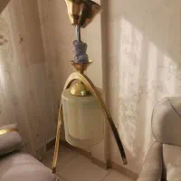 لوستر تک شاخه آویز