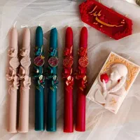 شمع  قلمی یلدایی|صنایع دستی و سایر لوازم تزئینی|اصفهان, جنیران (لادان)|دیوار