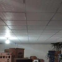 اجرای سقف کاذب pvcپلکسی تایل گچی کناف لاین نوری|خدمات پیشه و مهارت|سنندج, |دیوار