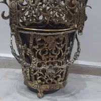سطل و جا دستمالی برنز سنگین وزن