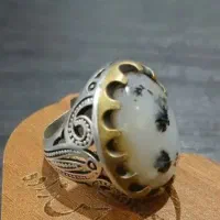 انگشتر نقره شجر شاهرخی قدیمی رکاب دست ساز|جواهرات|لاهیجان, کوی خزر|دیوار