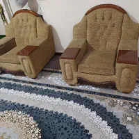 مبل 7نفره باعسلی بدون پارگی وخط وخش|مبلمان خانگی و میز عسلی|اهواز, شهرک رزمندگان|دیوار