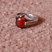 انگشت عقیق دست ساز