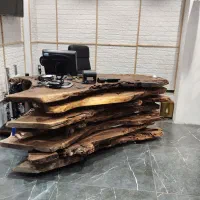 میز مدیریتی چوب گردو