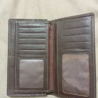 کیف پول چرم دست ساز|کیف، کفش، کمربند|مشهد, تربیت (صدف)|دیوار