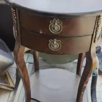 میز تلفن چوبی بدون شکستگی