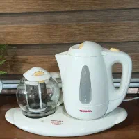 چای ساز و قوری تفال کاملا سالم و نو