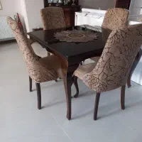 میز ناهارخوری خوری ۴نفره چوب راش