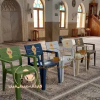 میز و صندلی پلاستیکی مدل عالم ناهار خوری غذاخوری