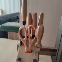 ست چاقو طرح چوب سالم سالم|ظروف پخت‌وپز|شیراز, درکی|دیوار