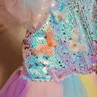 پیراهن تولد و عروسی از سایز ۸ تا ۱۲ سال