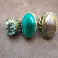 انگشتر برنجی سایز بزرگ